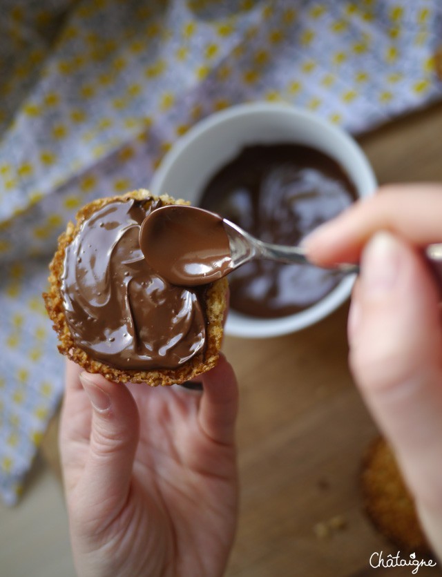 Galettes suédoises aux flocons d'avoine et chocolat