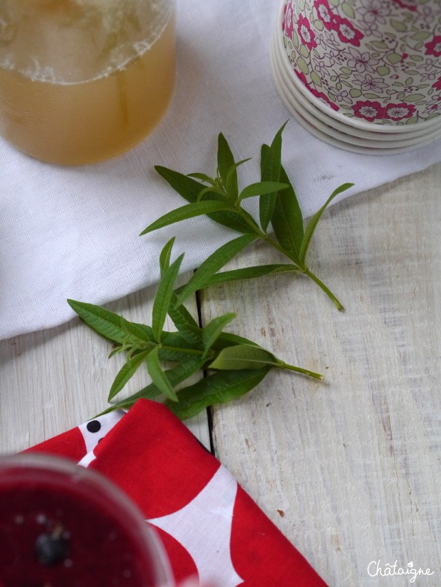 Smoothie cassis-framboise