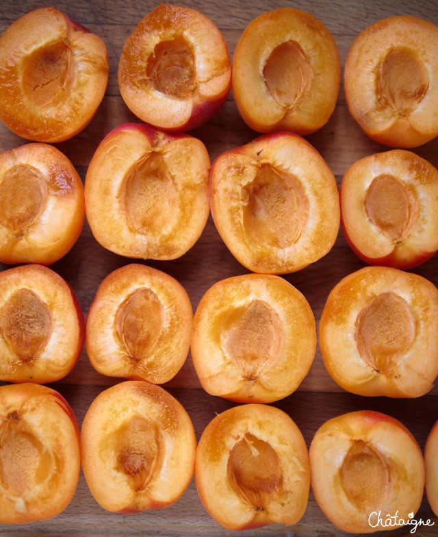 Crumbcake aux abricots