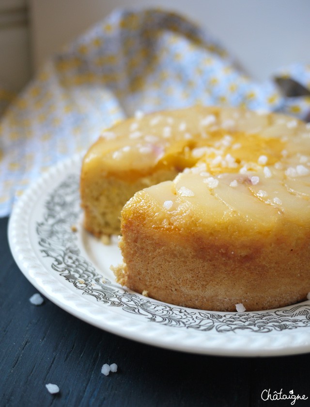 Gateau renverse aux peches (3)