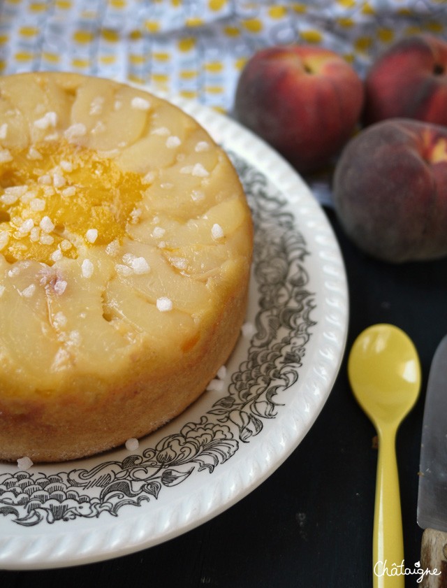 Gateau renverse aux peches (4)