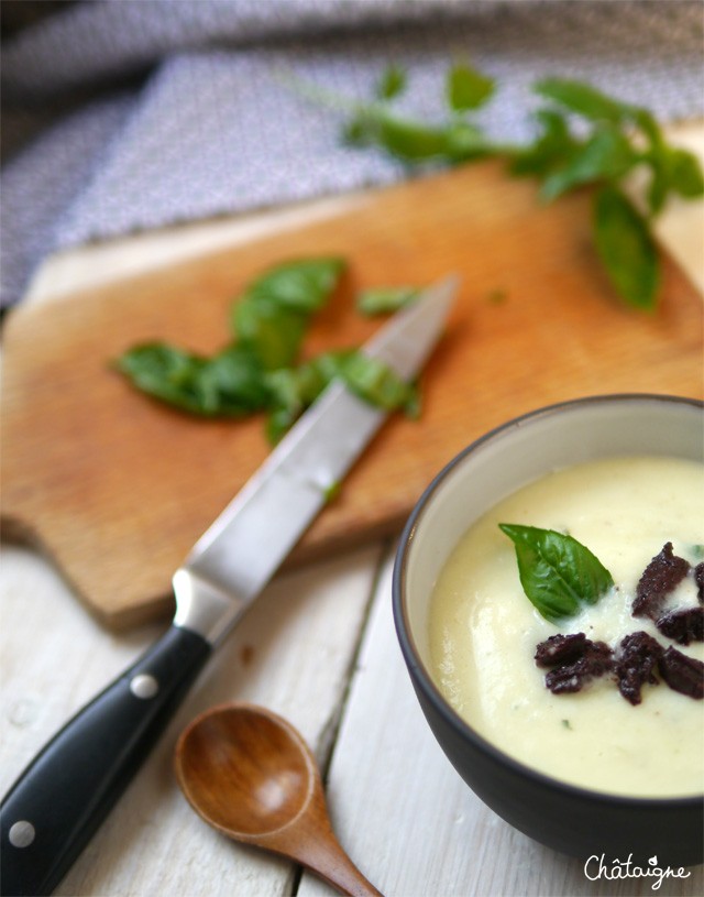 Soupe de courgettes