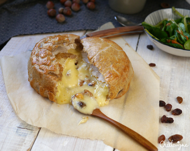 Camembert en croûte de sarrasin