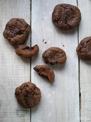 Cookies chocolat-gingembre