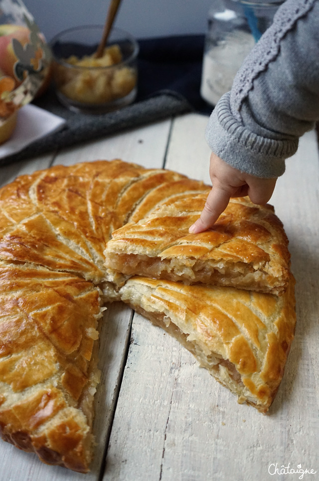 galette des rois aux pommes