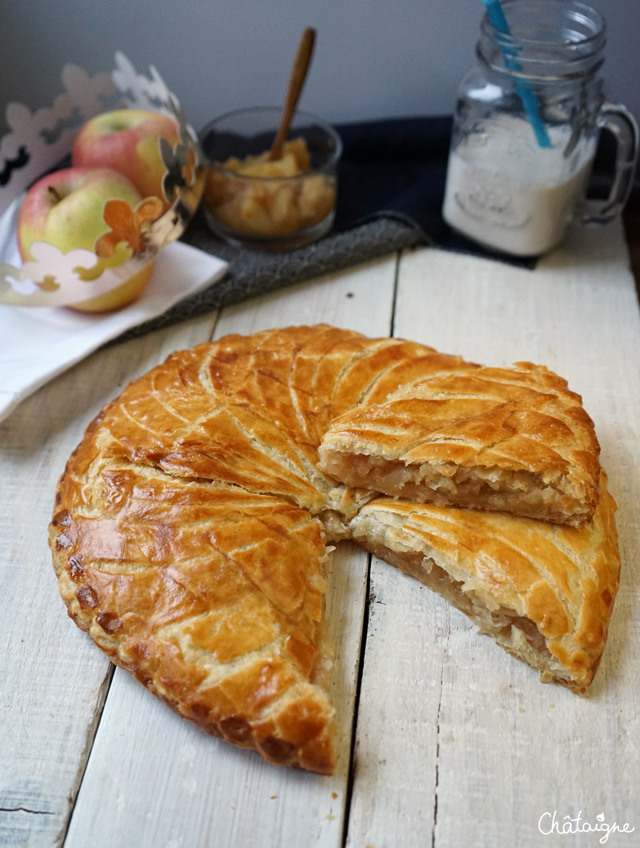 Galette des rois aux pommes