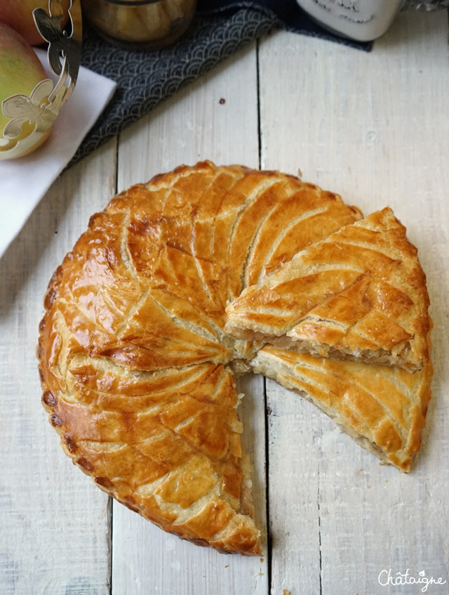 galette des rois aux pommes