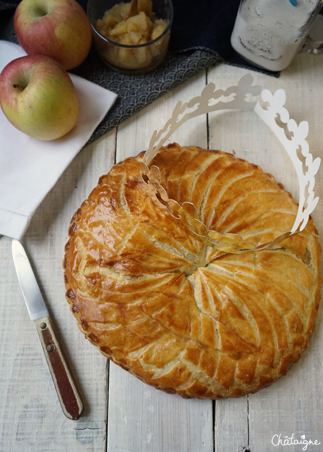 galette des rois aux pommes