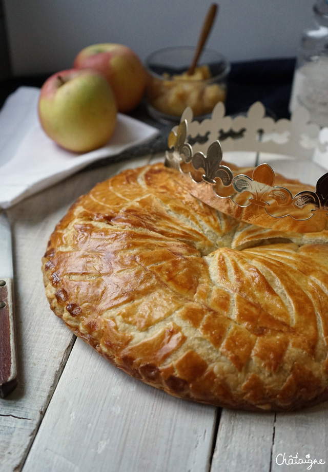 galette des rois aux pommes