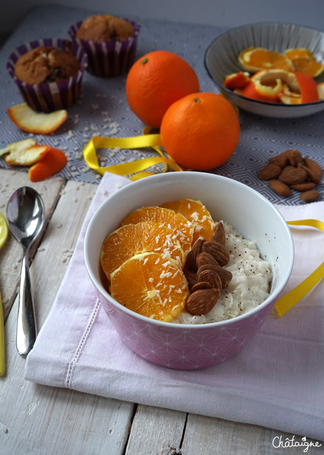 Porridge de riz au lait de coco