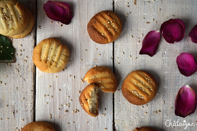 Biscuits au tahin pour un thé gourmand