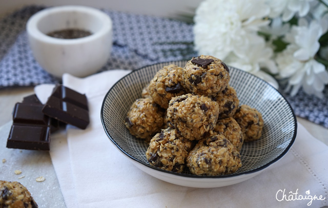 Boules d’énergie chocolat-cacahuètes