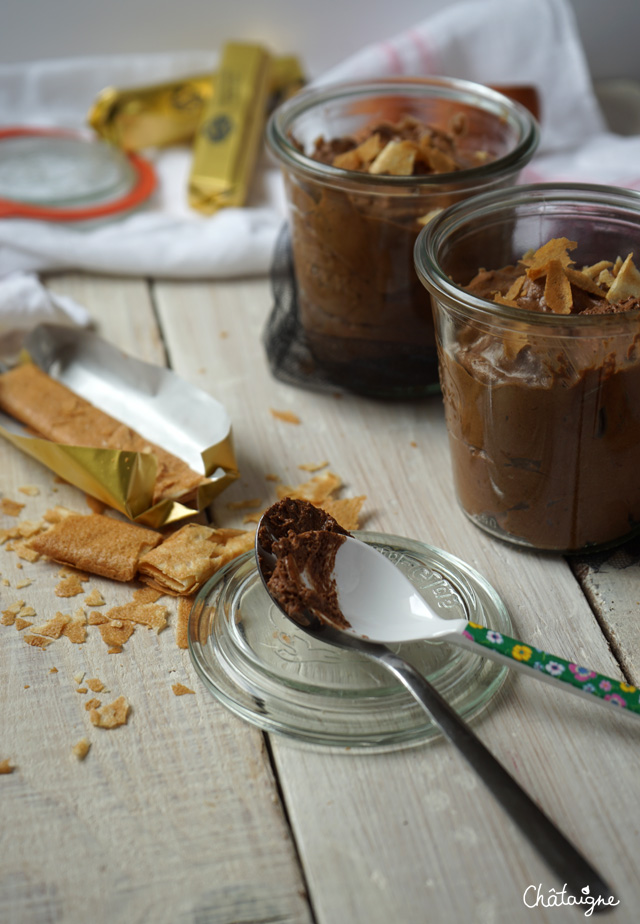 Mousse au chocolat facile