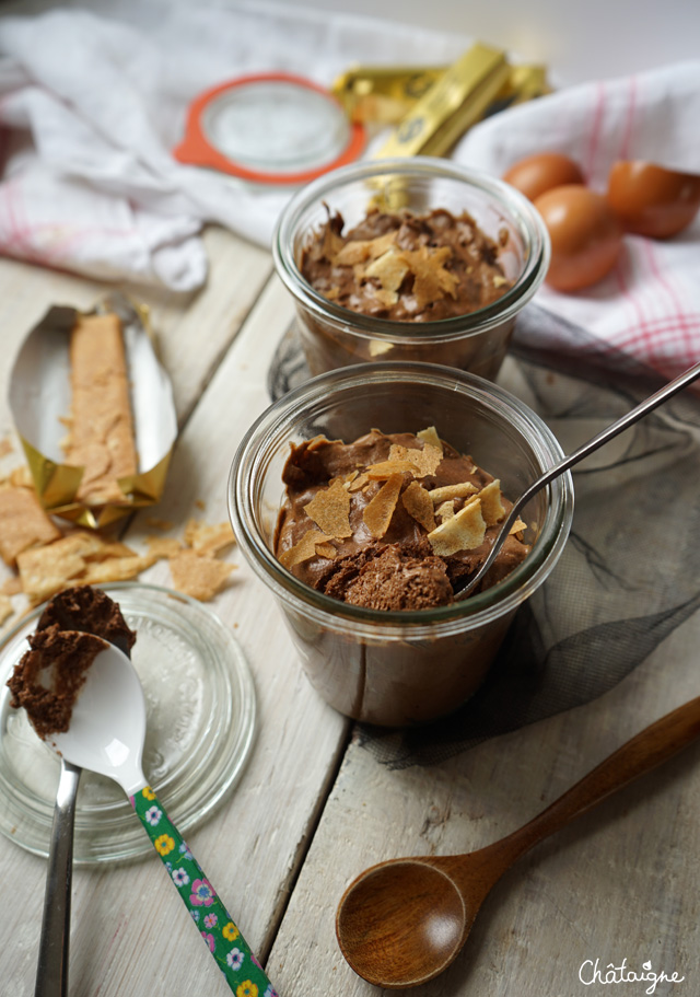 Mousse au chocolat facile