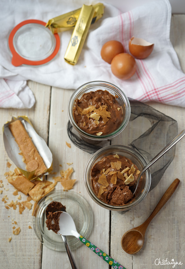 Mousse au chocolat facile