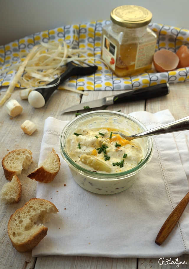 Oeufs cocotte aux asperges