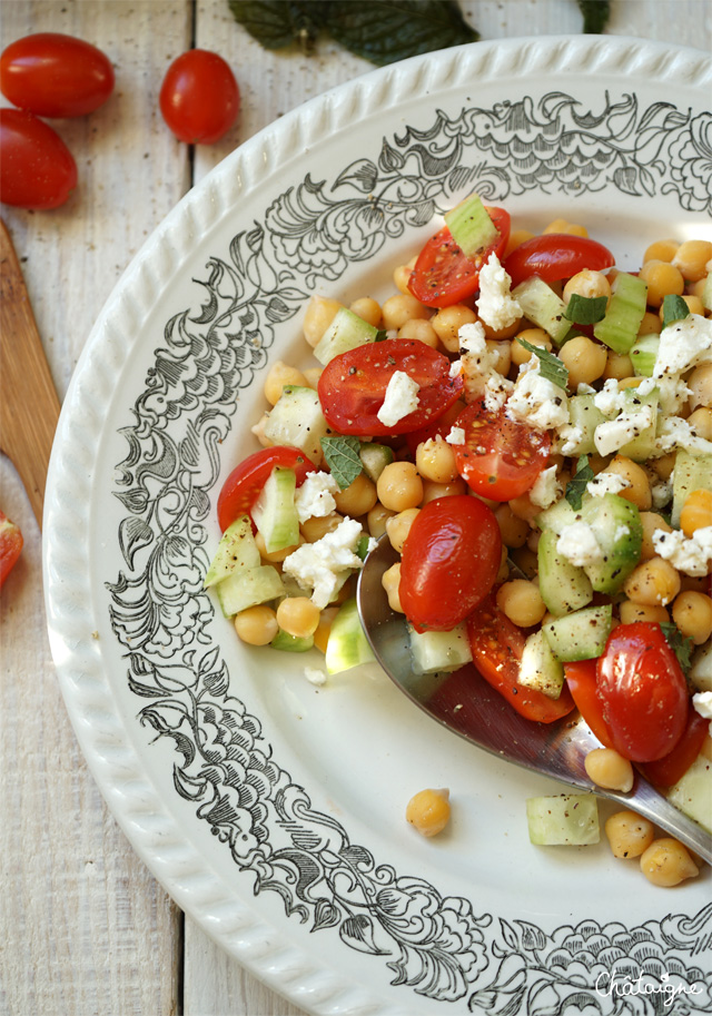 Salade de pois chiches