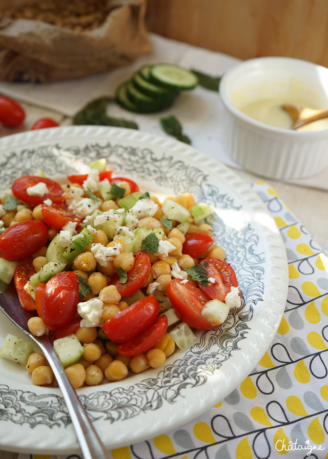 Salade de pois chiches