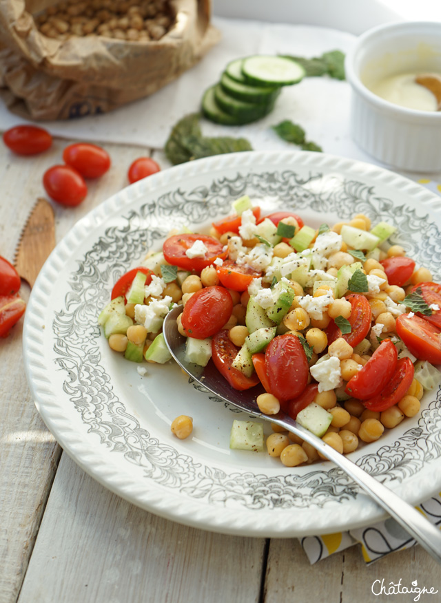 Salade de pois chiches