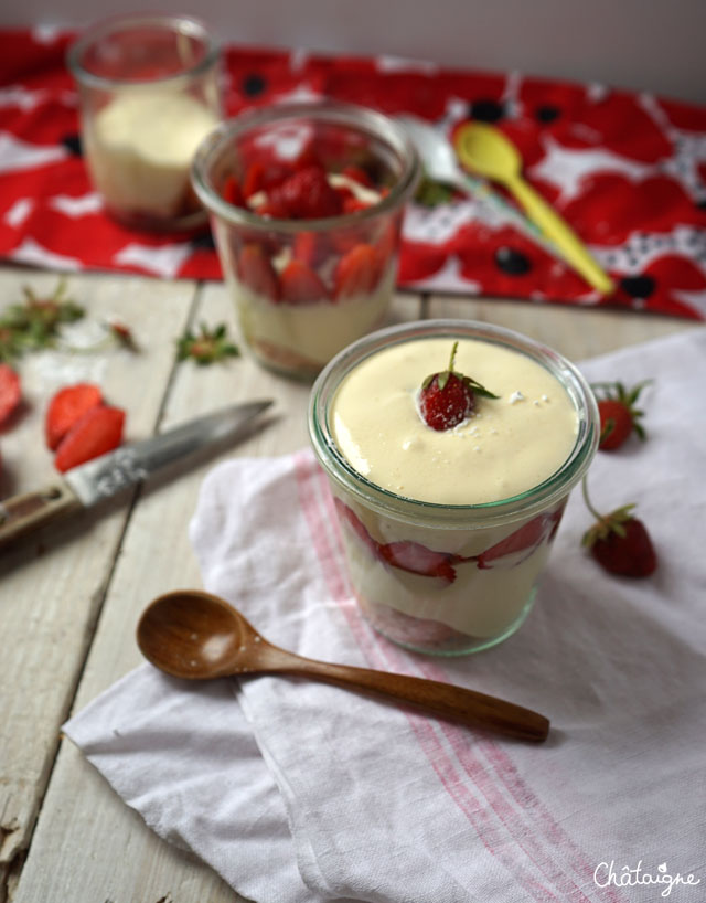 tiramisu aux fraises