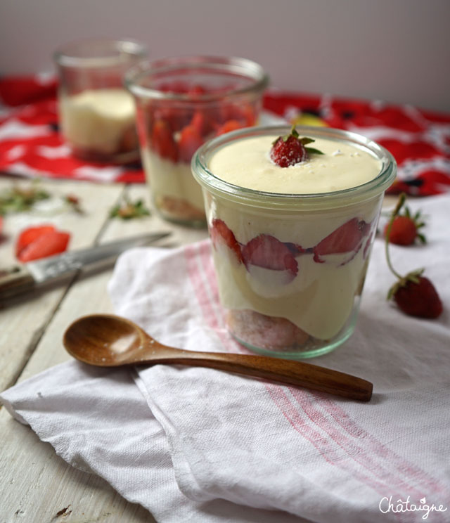 tiramisu aux fraises