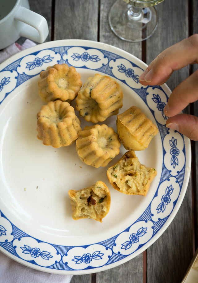 Cannelés aux tomates séchées