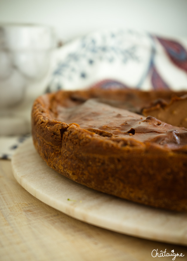 Flan pâtissier au chocolat