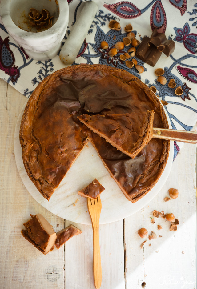 Flan pâtissier au chocolat