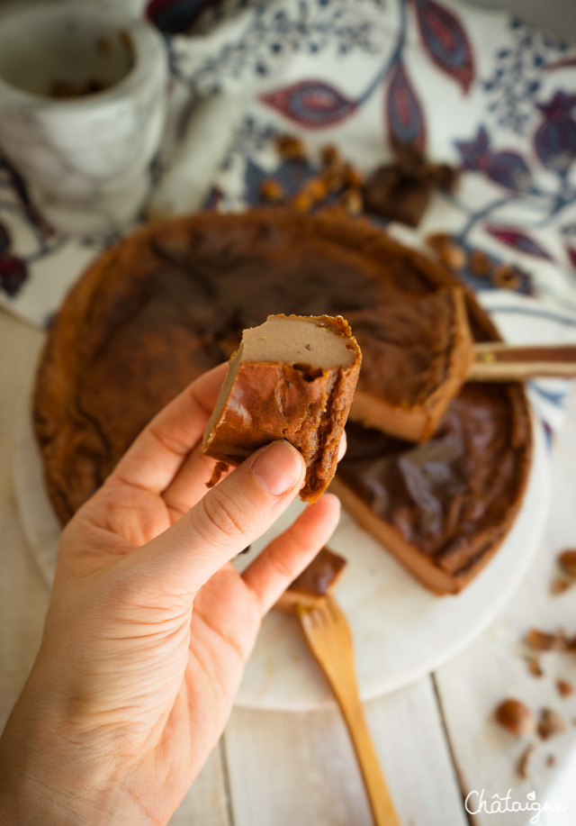 Flan pâtissier au chocolat