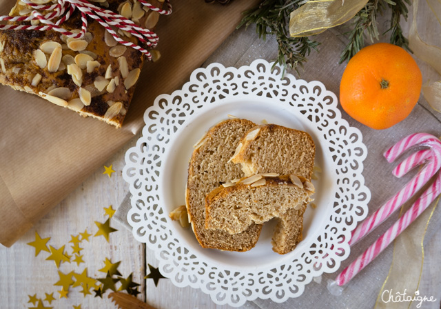 Pain d’épices au gingembre {sans œuf, sans beurre}