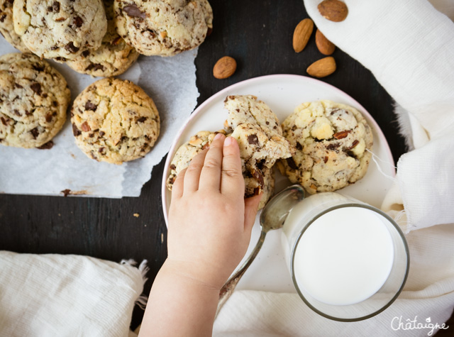 Cookies au chocolat et aux amandes [from M. Ottolenghi]