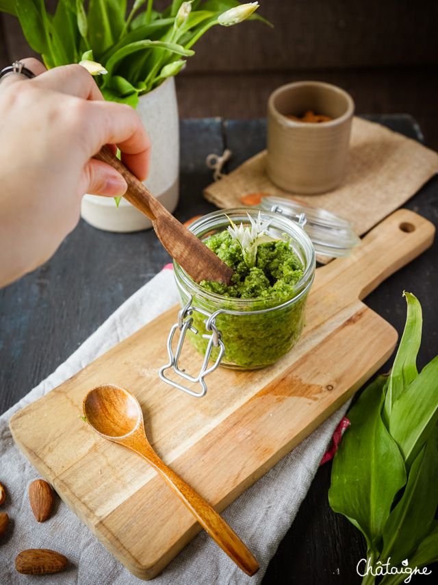 Pesto à l'ail des ours