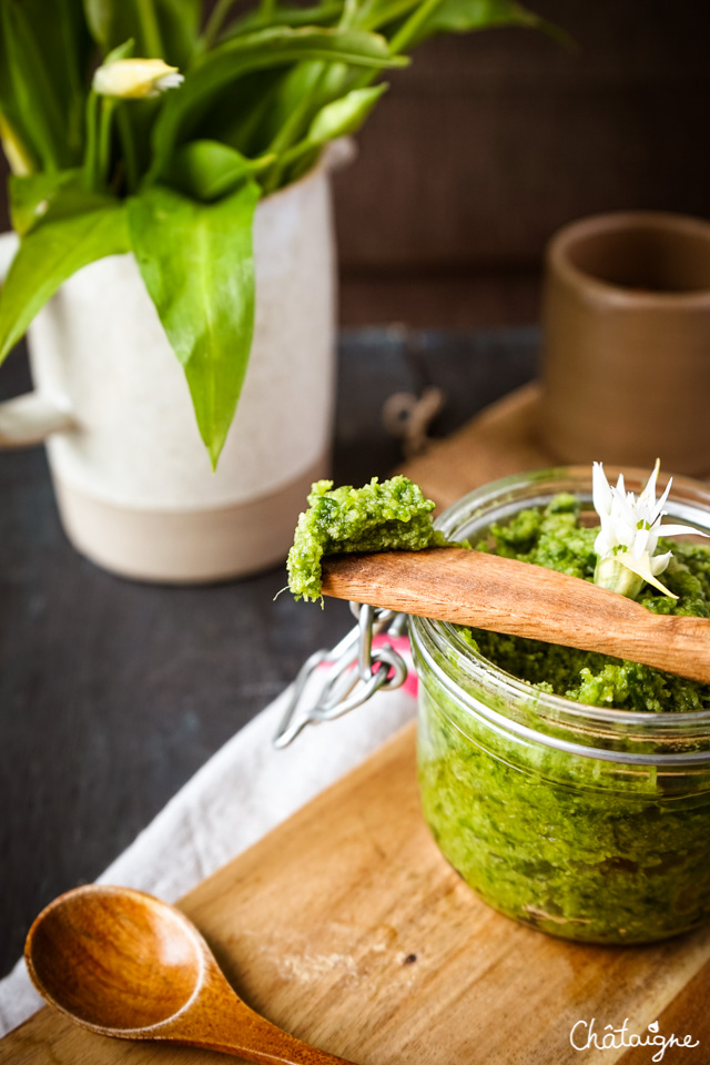 Pesto à l'ail des ours