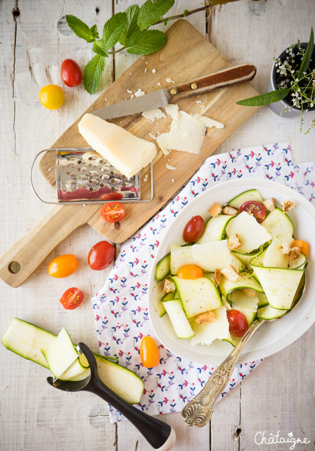 Salade de courgettes