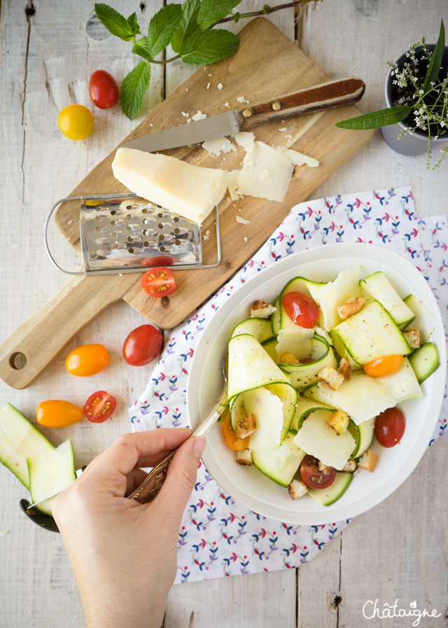 Salade de courgettes