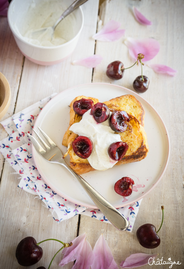 Brioche perdue aux cerises