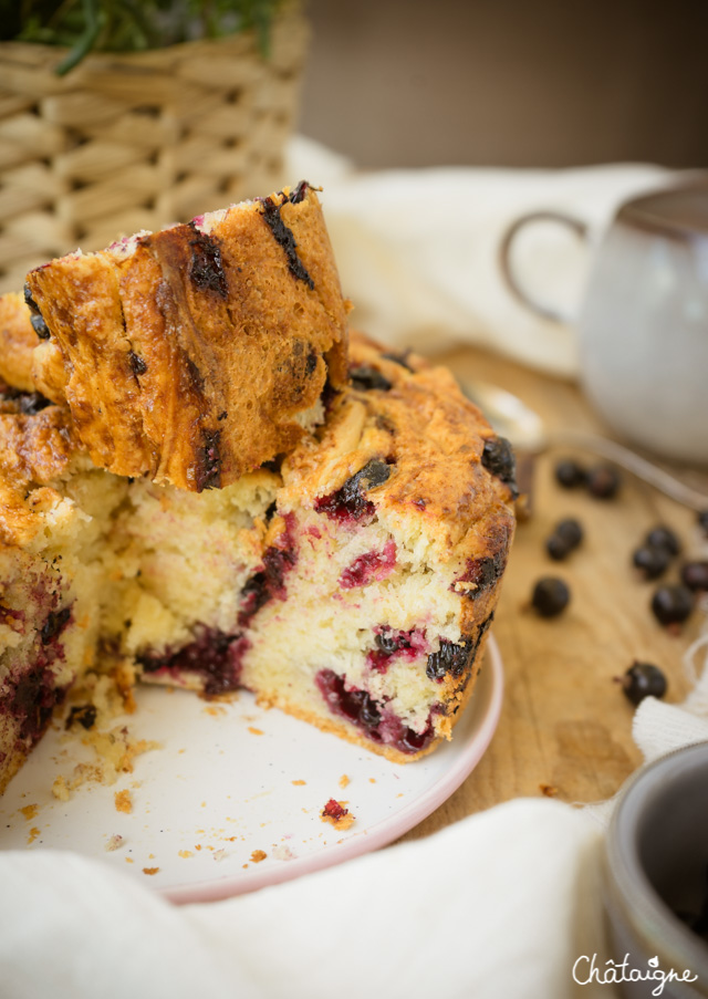 Brioche aux cassis