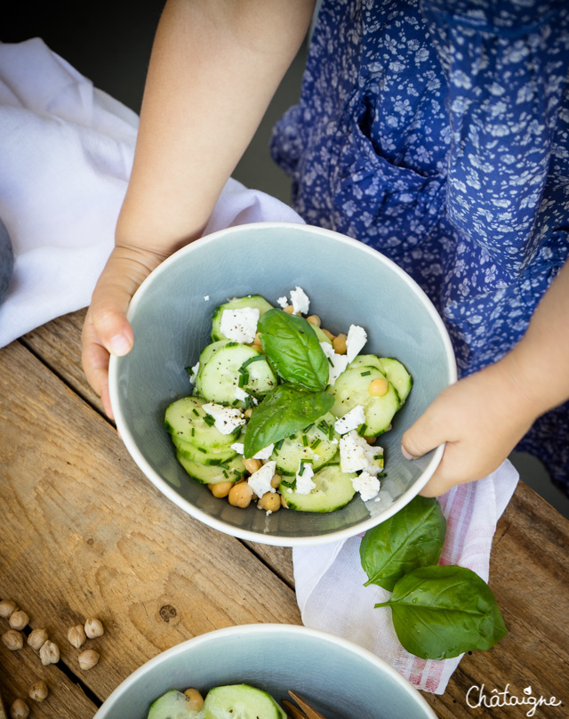 Salade de concombres