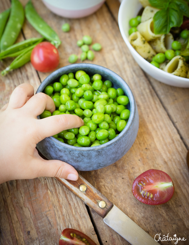 Salade de pâtes au pesto