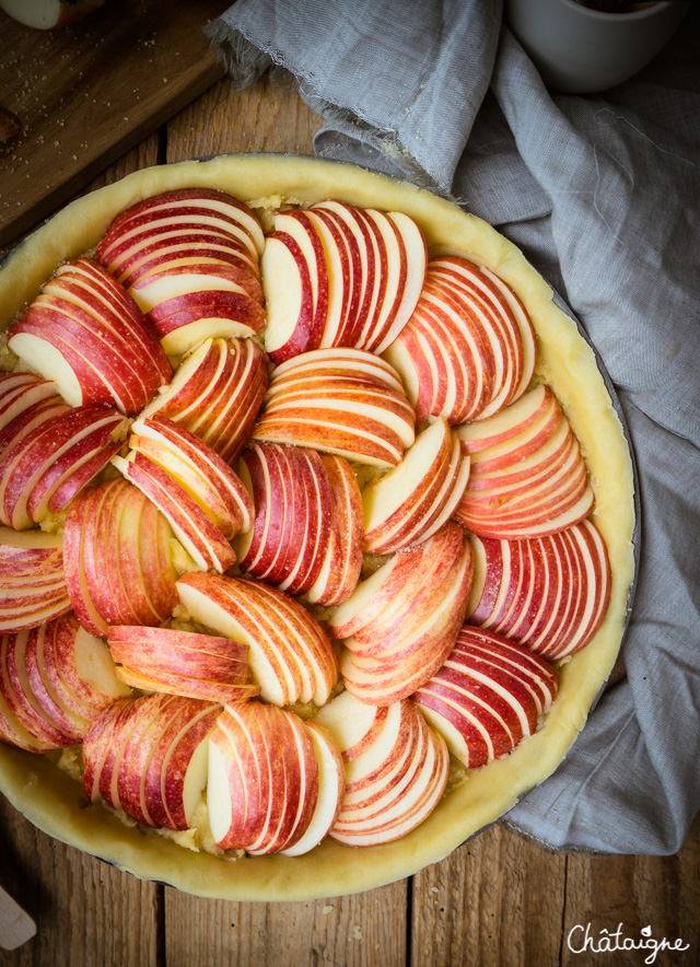 Tarte Aux Pommes Et Creme D Amandes Blog De Chataigne