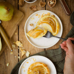 Tartelettes poires-gorgonzola