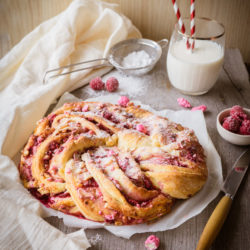 Brioche kringle aux pralines