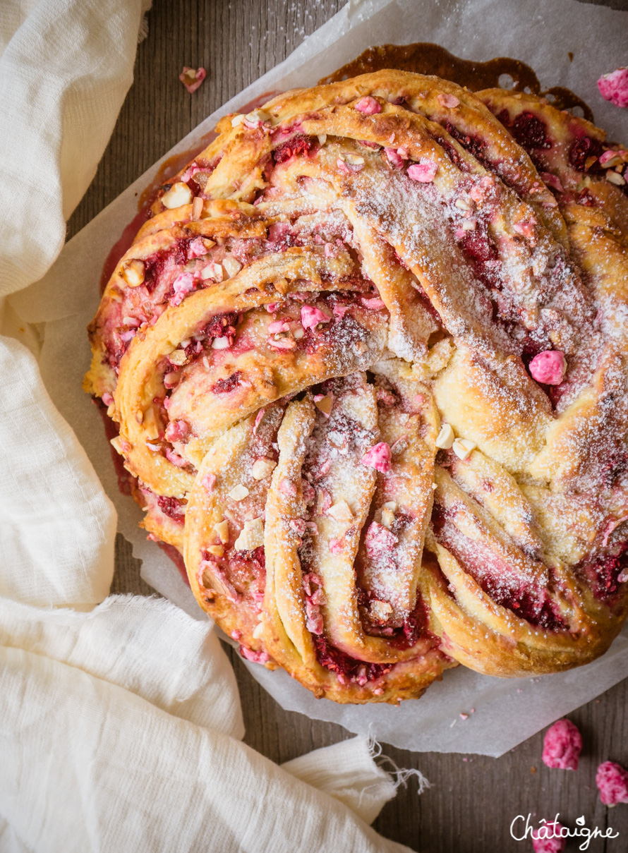 Babka à la praline rose - Dites Vanille