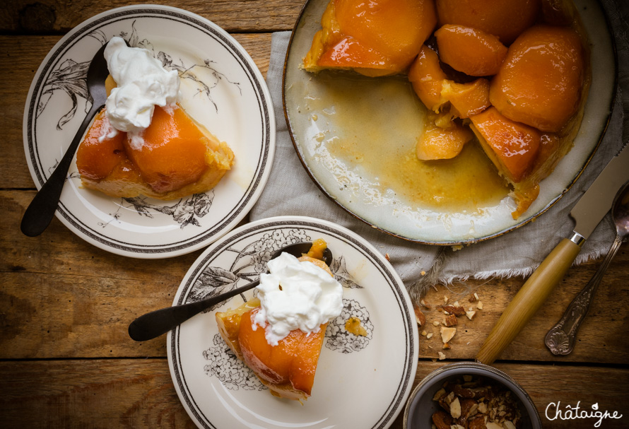 Tarte tatin aux coings