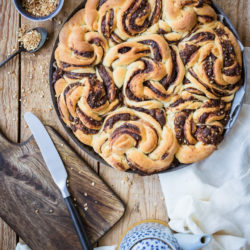 Brioche au mascarpone et chocolat