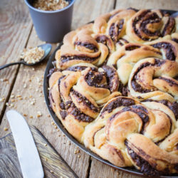 Brioche au mascarpone et chocolat