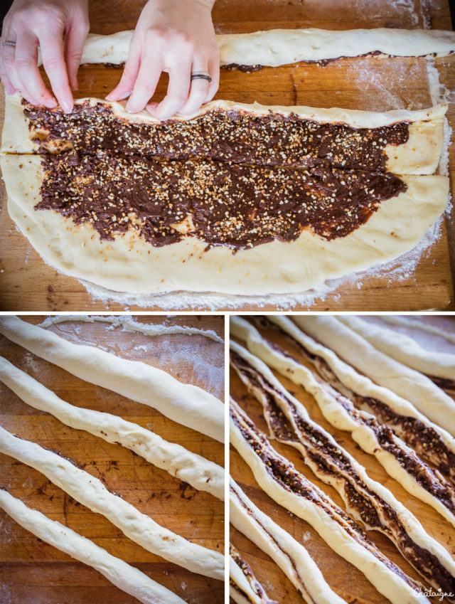 Brioche au mascarpone et chocolat