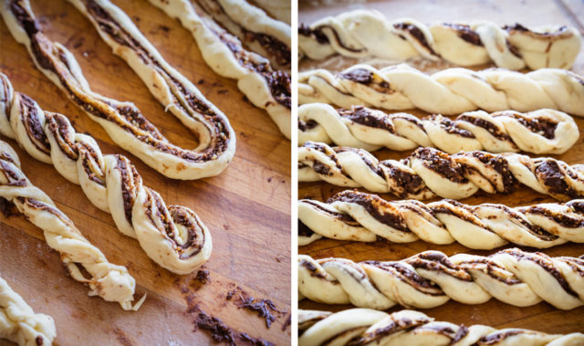 Brioche au mascarpone et chocolat