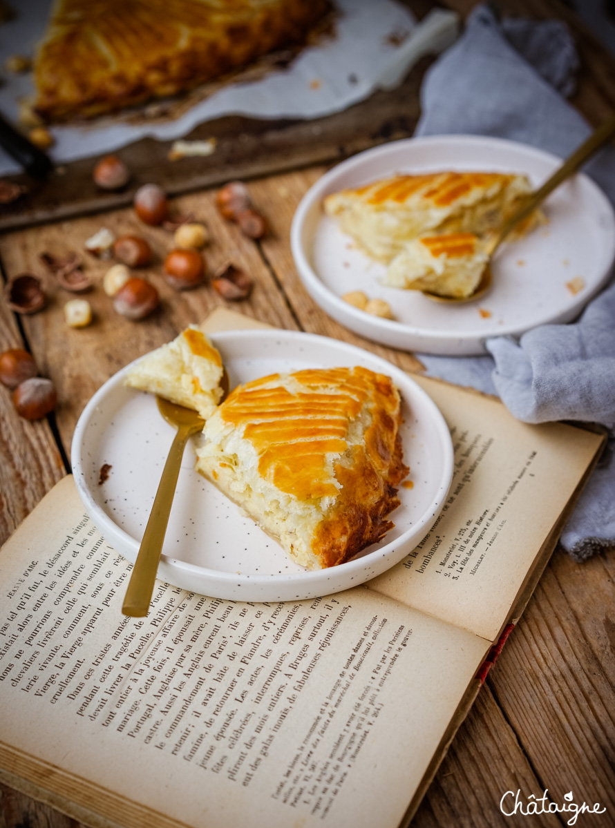 Galette des rois aux noisettes