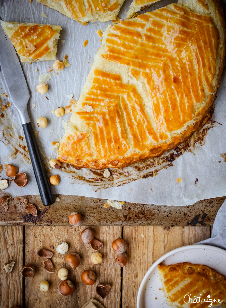 Galette des rois aux noisettes